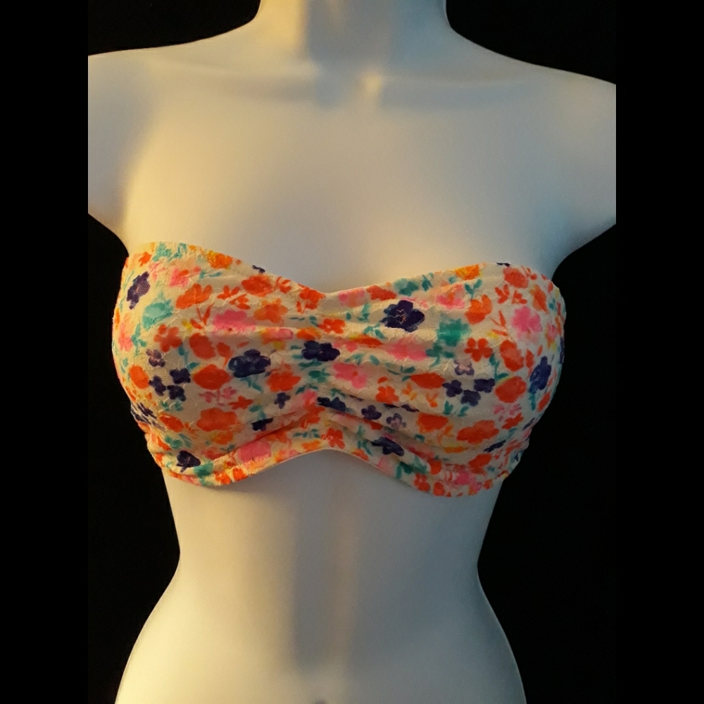 Victoria secret pink lace bandeau